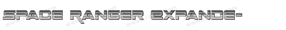 Space Ranger Expande字体转换